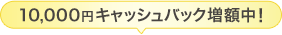 10,000円還元中!