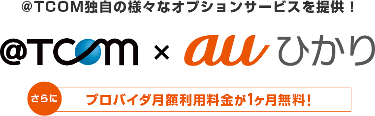 @TCOM×auひかり