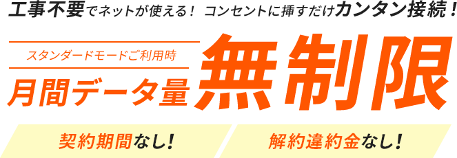 月間データ量無制限