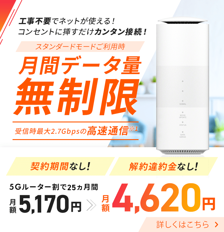 月間データ量無制限